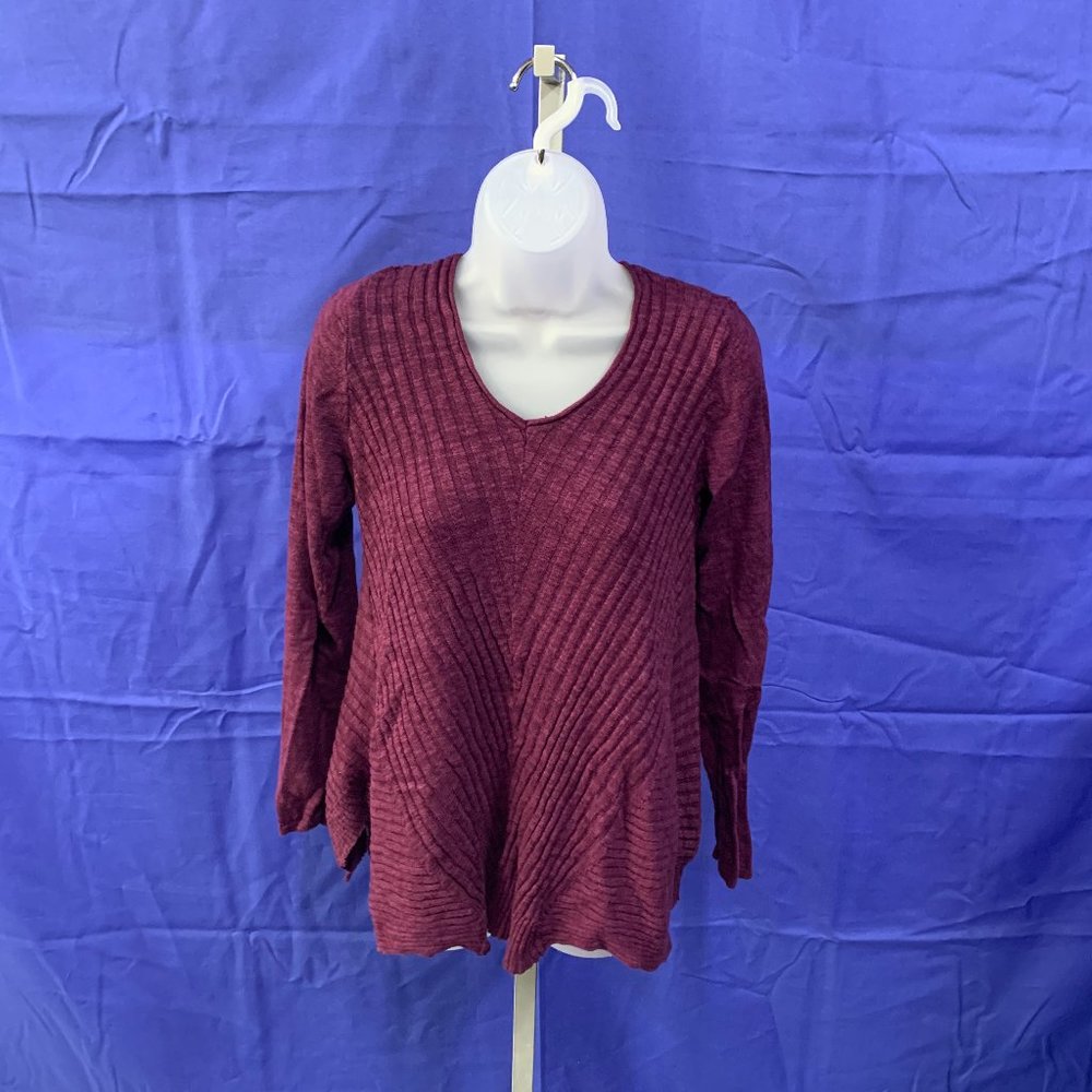 Purple Long Sleeve Beatrix Sweater Size S NWOT